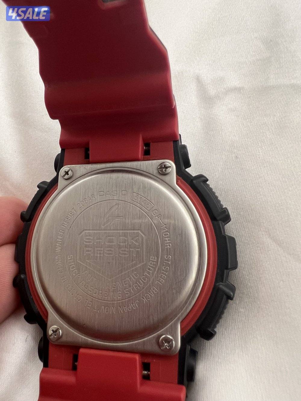 للبيع ساعتين جي شوك مومستخدمهم الا مرتين تقريبا شبه جدد اصلين3