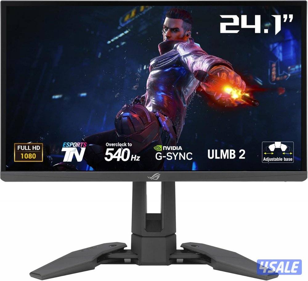 شاشة ASUS ROG Swift PG248QP - 241 inch - 1080p - 540Hz - TN Panel0