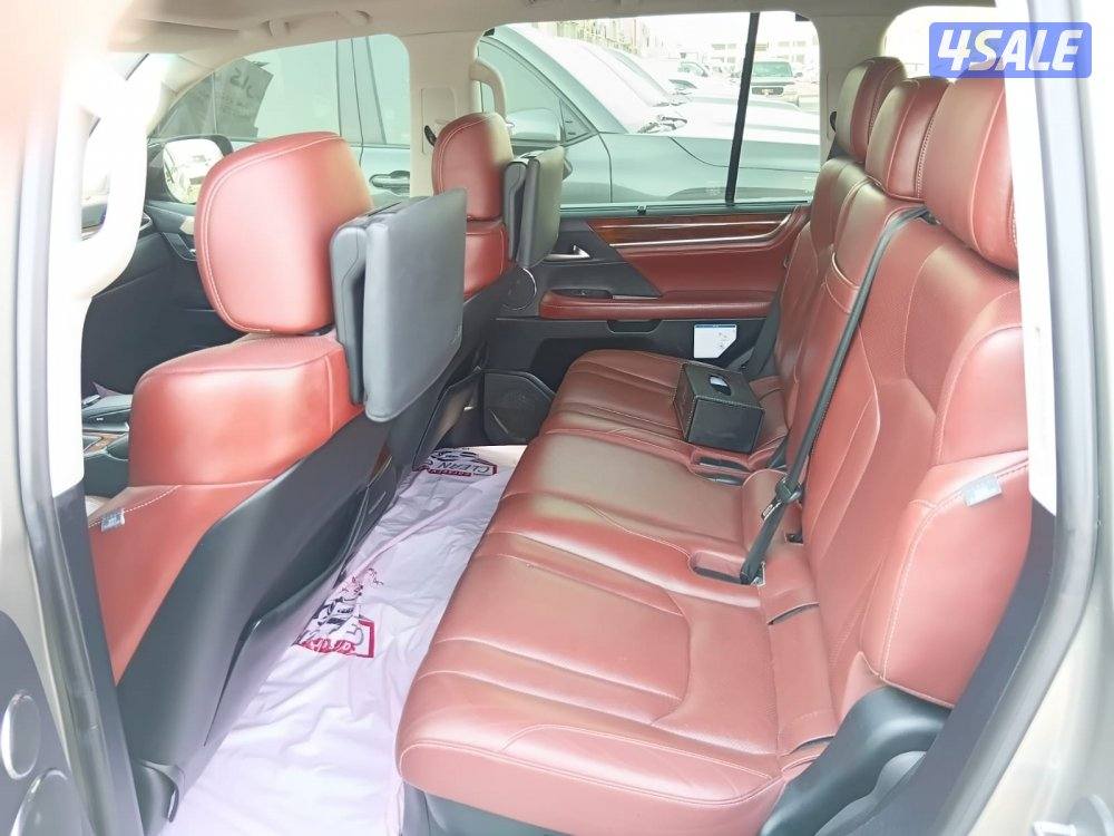 لكزس S LX570 موديل ٢٠١٨ الساير عداد ١١٩ ألف شرط الفحص قير مكينه شاصي5