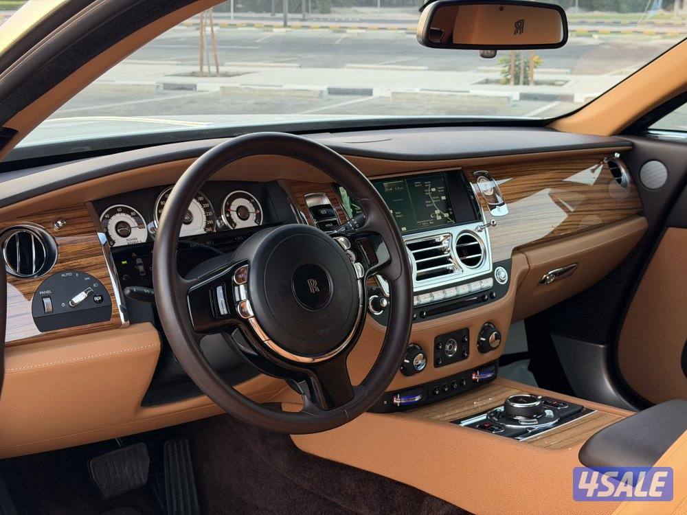 ROLLS ROYCE WRAITH _ عداد قليل _ وكالة الكويت الغانم صبغ الوكاله8