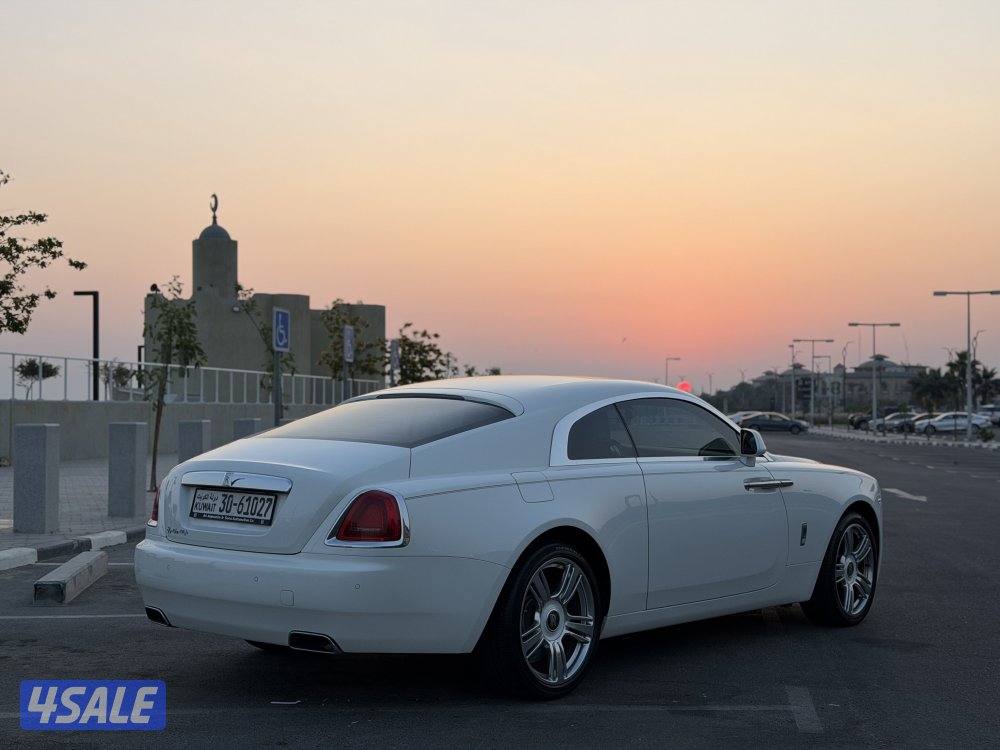 ROLLS ROYCE WRAITH _ عداد قليل _ وكالة الكويت الغانم صبغ الوكاله9