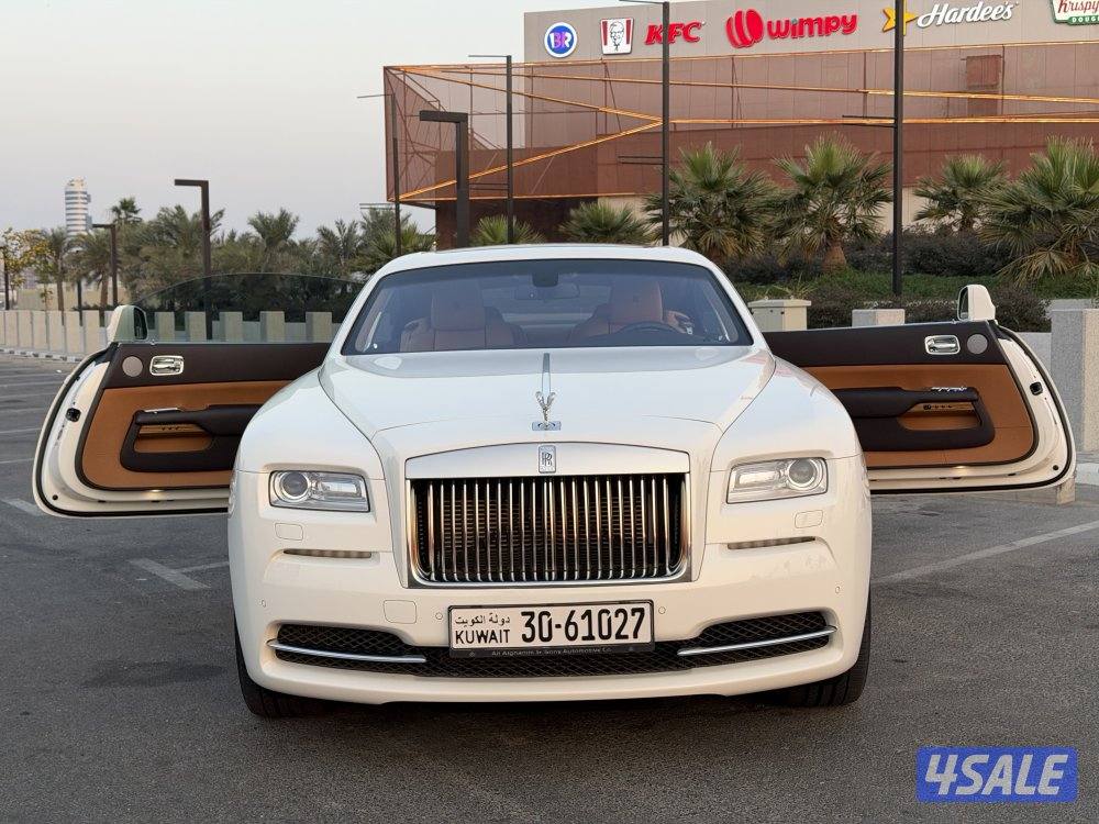 ROLLS ROYCE WRAITH _ عداد قليل _ وكالة الكويت الغانم صبغ الوكاله11