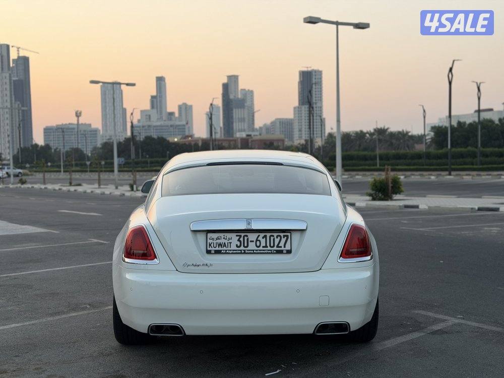 ROLLS ROYCE WRAITH _ عداد قليل _ وكالة الكويت الغانم صبغ الوكاله13