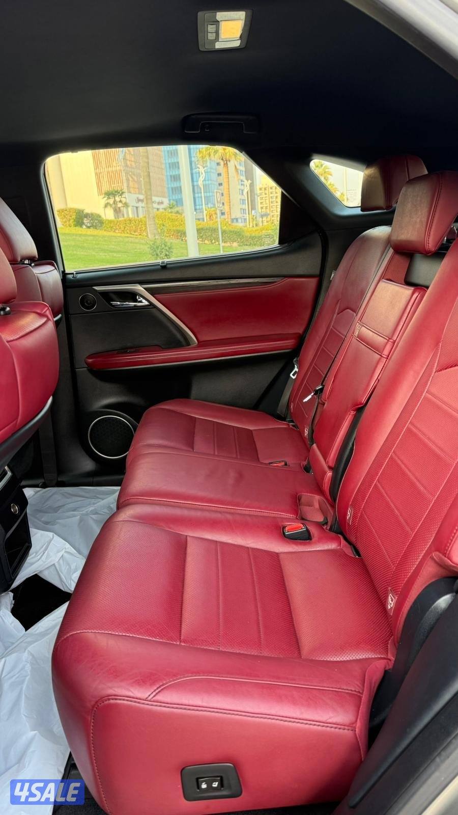 لكزس RX350 موديل 2019 // داخليه باللون الاحمر8