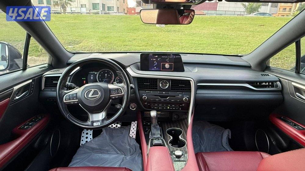 لكزس RX350 موديل 2019 // داخليه باللون الاحمر10