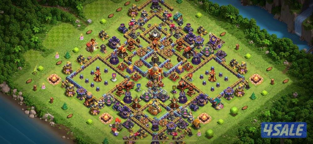 للبيع حساب كلاش9