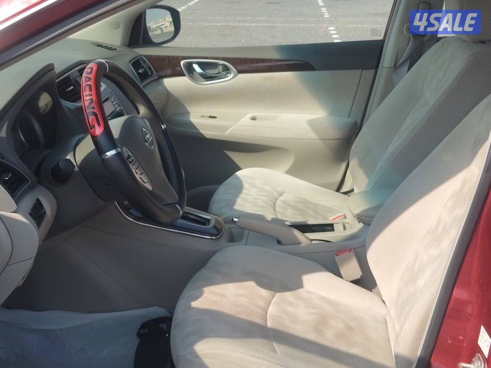 نيسان سنترا موديل٢٠١٣ عنابي عداد ٢١٤ الف بحاله ممتازة5