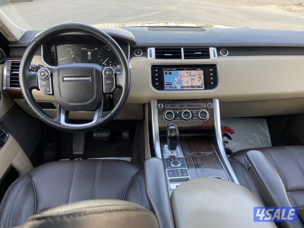 رنج سبورت HSE موديل 2016 سيرفس منتظم بالوكاله9