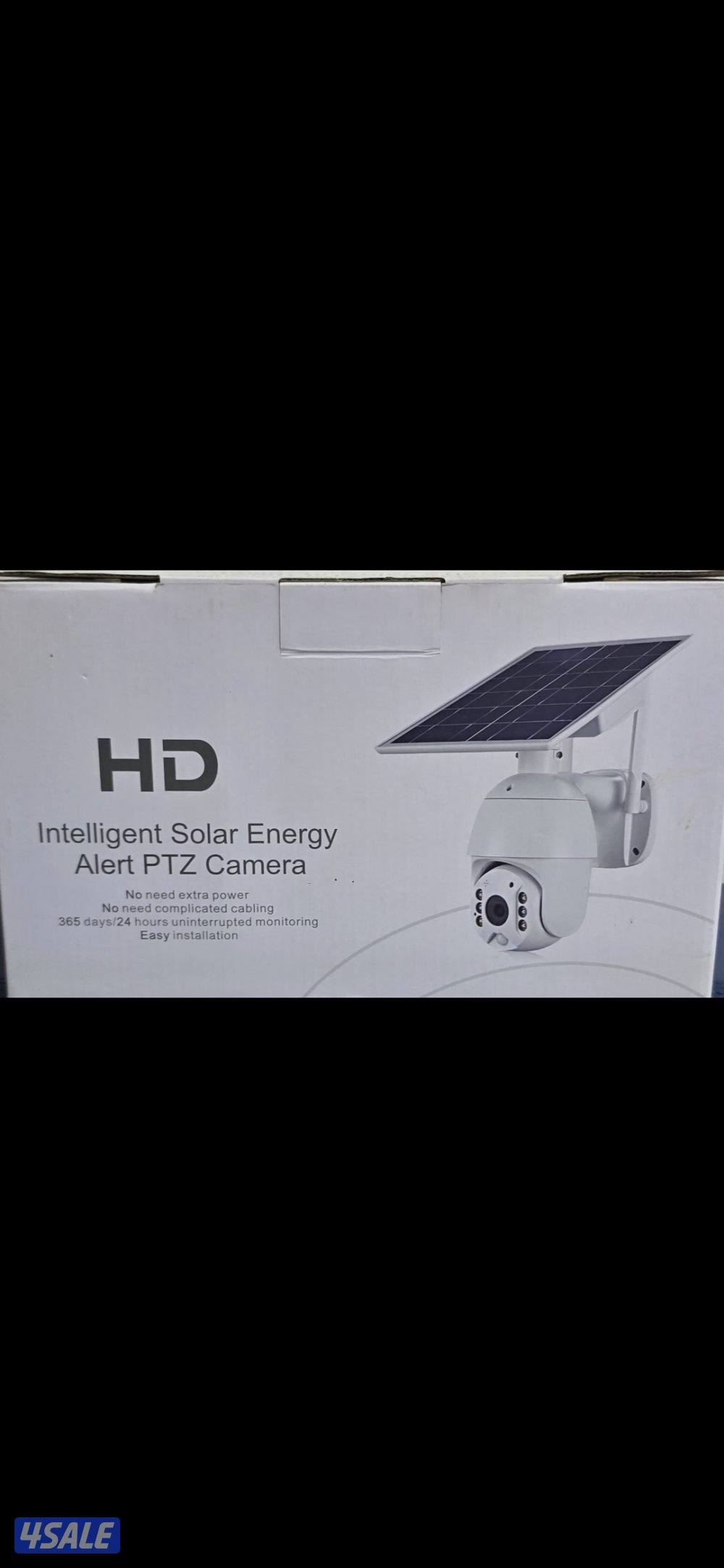 كاميرا طاقه شمسيه صوت وصوره سبيكرمايك متحركه بجميع الاتجاهات4