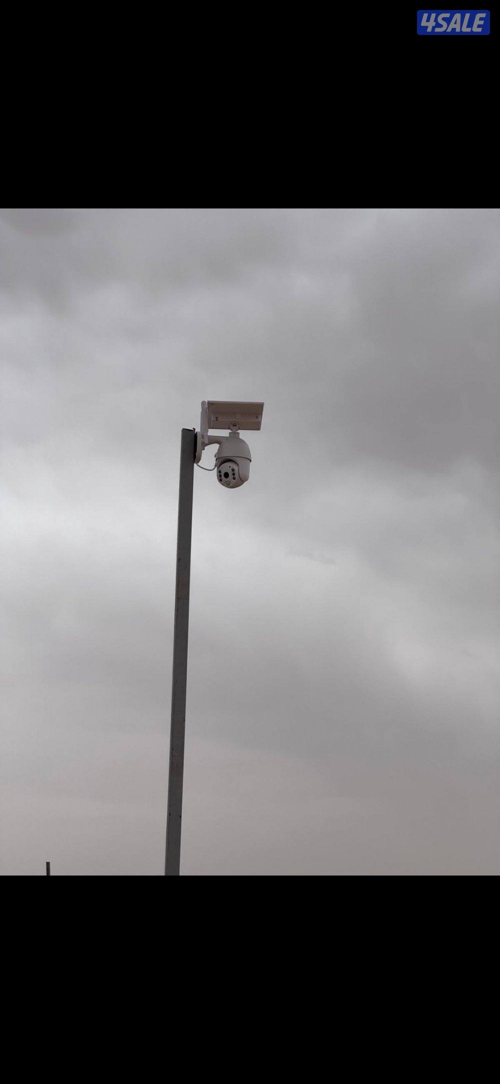 كاميرا طاقه شمسيه صوت وصوره سبيكرمايك متحركه بجميع الاتجاهات10