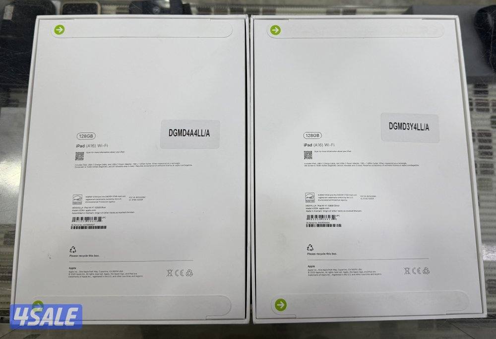 Apple iPad 11th Gen A16 Chip, 128GB WiFi New Sealed!1