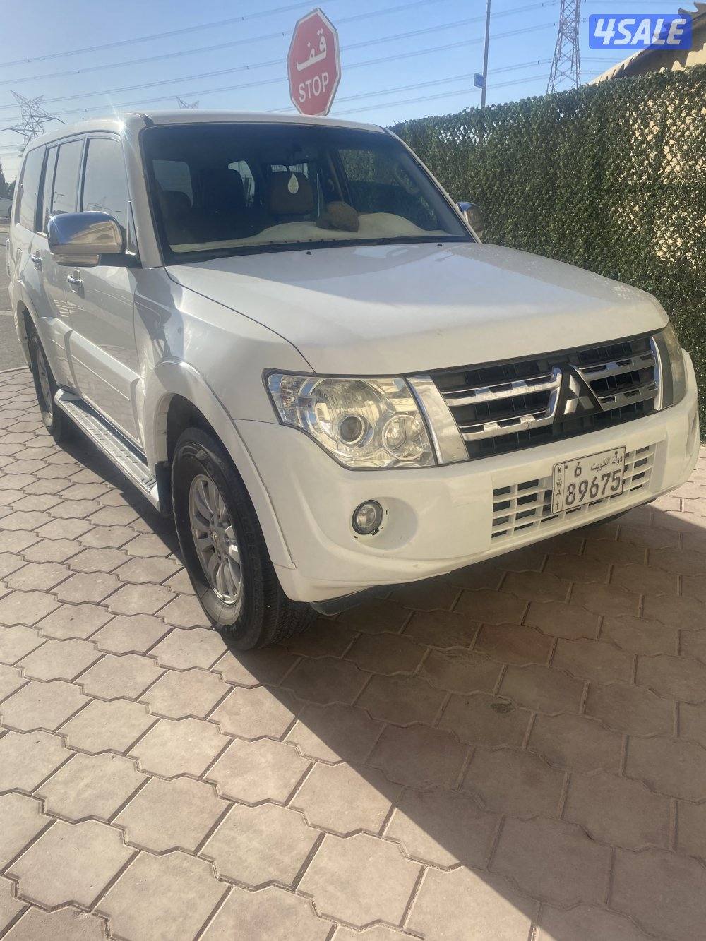 للبيع باجيرو شرط الفحص قير ماكينة شاصي مرفق الصوره ماشي ٢٩٨ ابيض اللون6