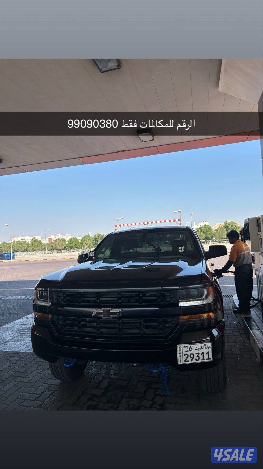 للبيع سلفرادو 2018 الرقم: مكالمات فقط0