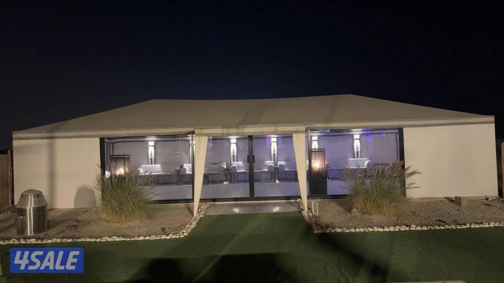 للبيع خيمة vip مقاس ٦ في ١٣  استعمال خفيف اقل من سنه10