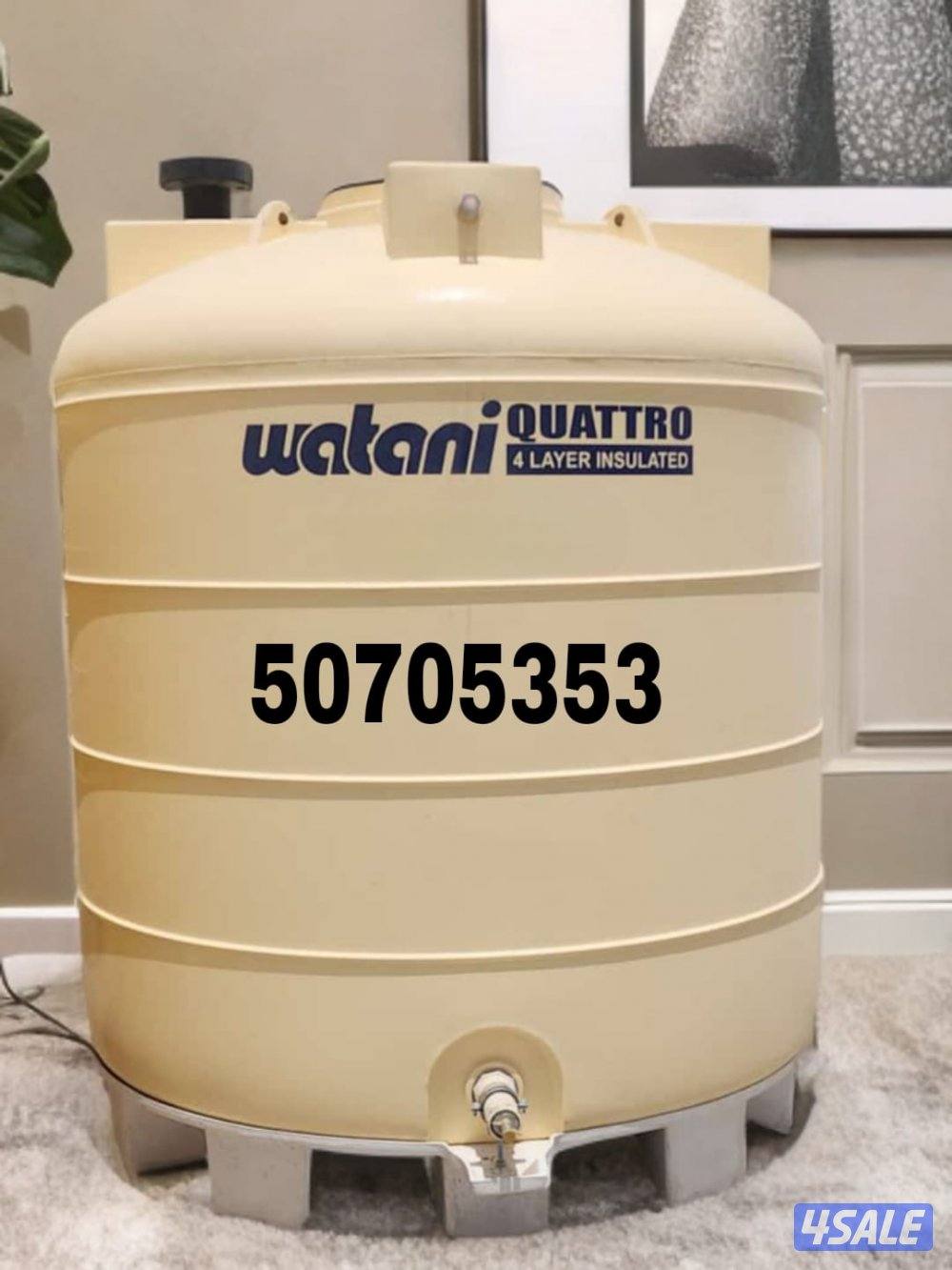 مندوب المصنع الوطني للفيبرجلاس لخزانات  المياه كفاله 10 سنوات3