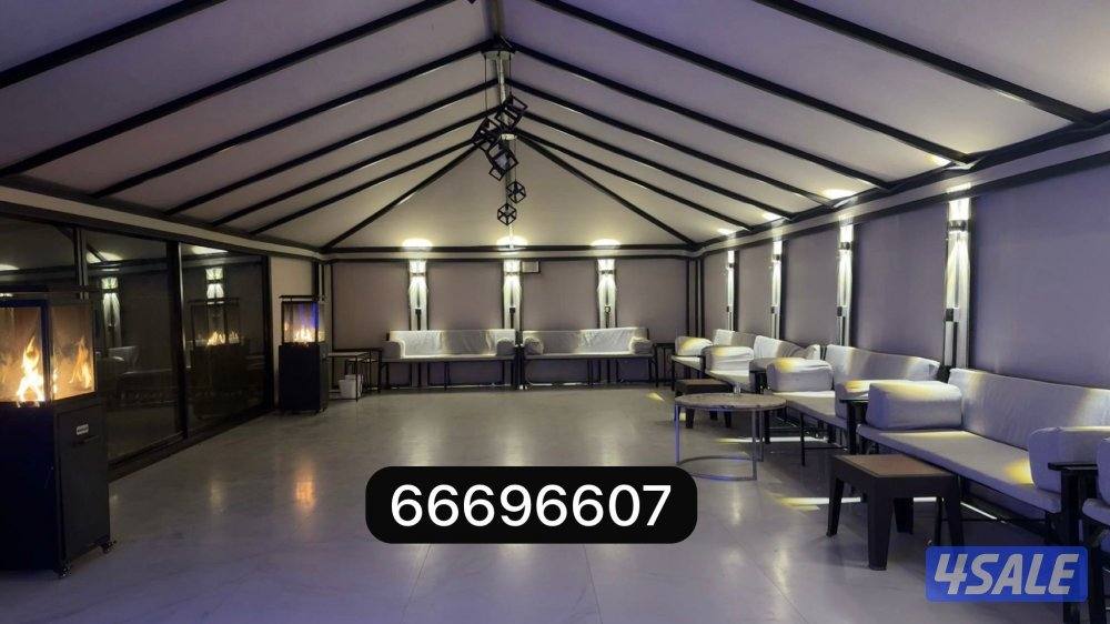 للبيع خيمة vip مقاس ٦ في ١٣  استعمال خفيف اقل من سنه0