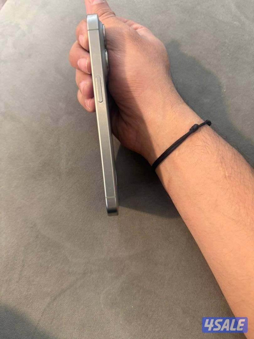 ايفون 15 برو تتانيوم 256 جيجا نظييف بيعه سريعه0