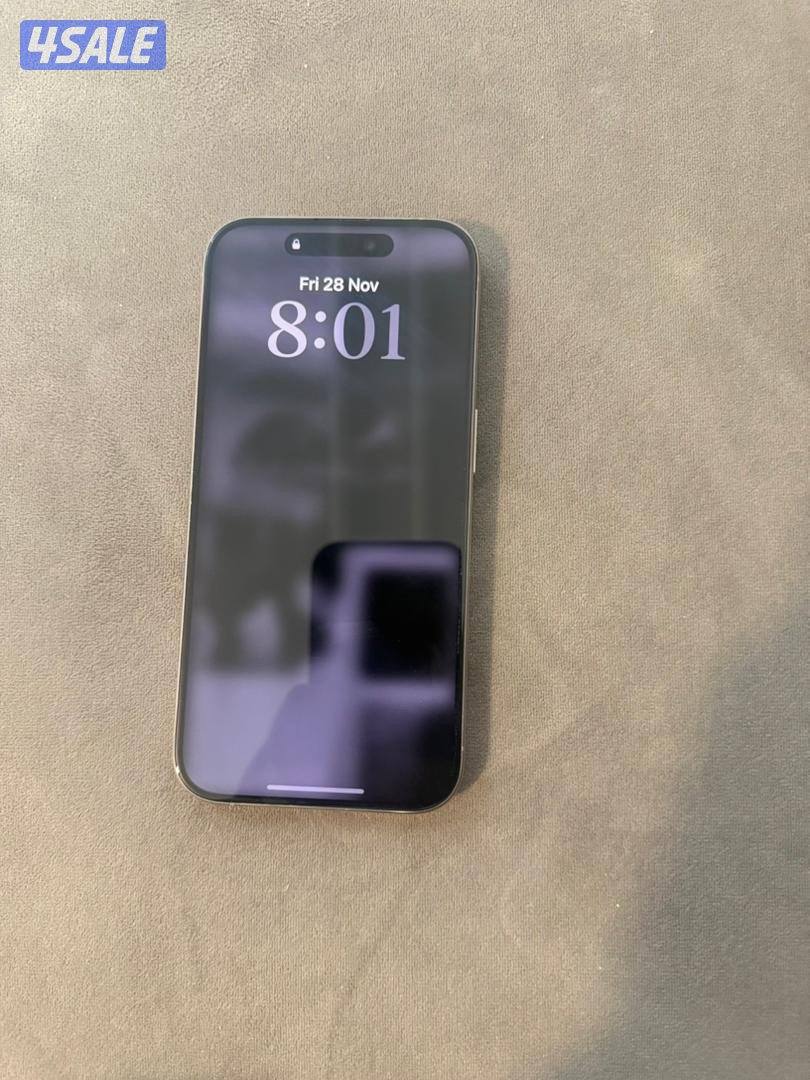 ايفون 15 برو تتانيوم 256 جيجا نظييف بيعه سريعه6