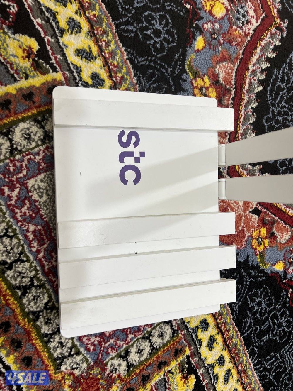 راوتر stc نظيف وشغال تمام 5gمع الشحن الاصلي0