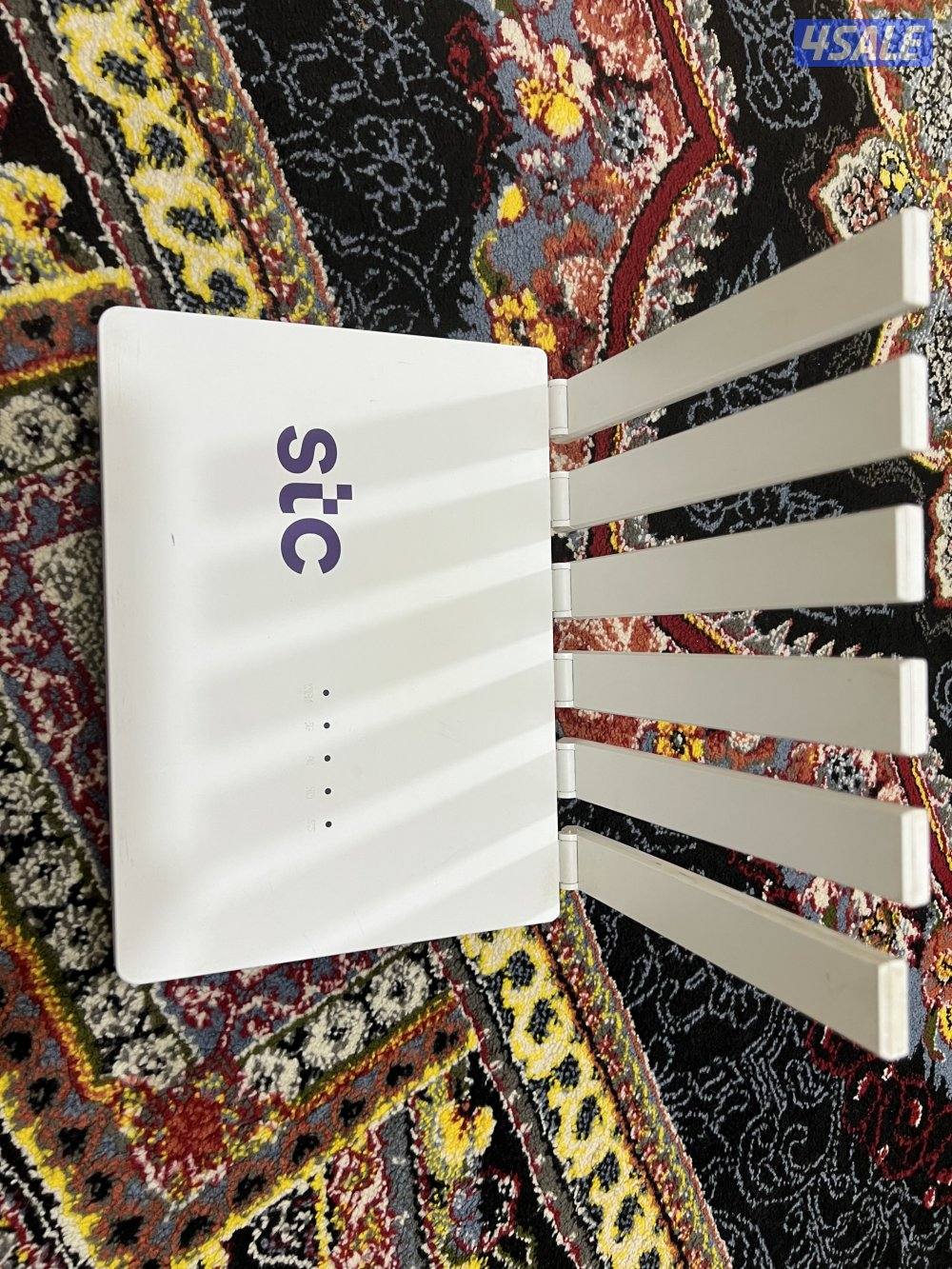 راوتر stc نظيف وشغال تمام 5gمع الشحن الاصلي3