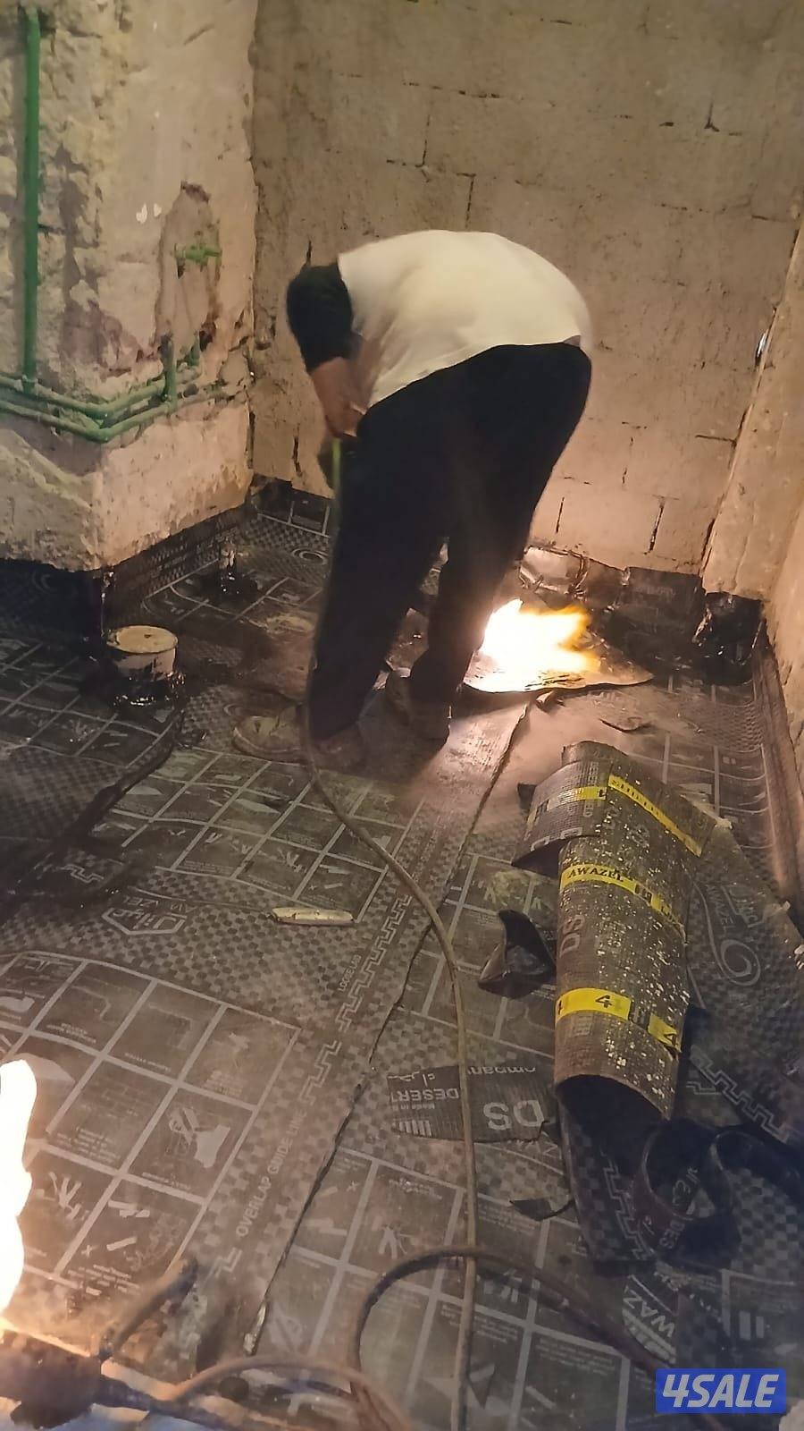 ابو فرح عازل اسطح وحمام7