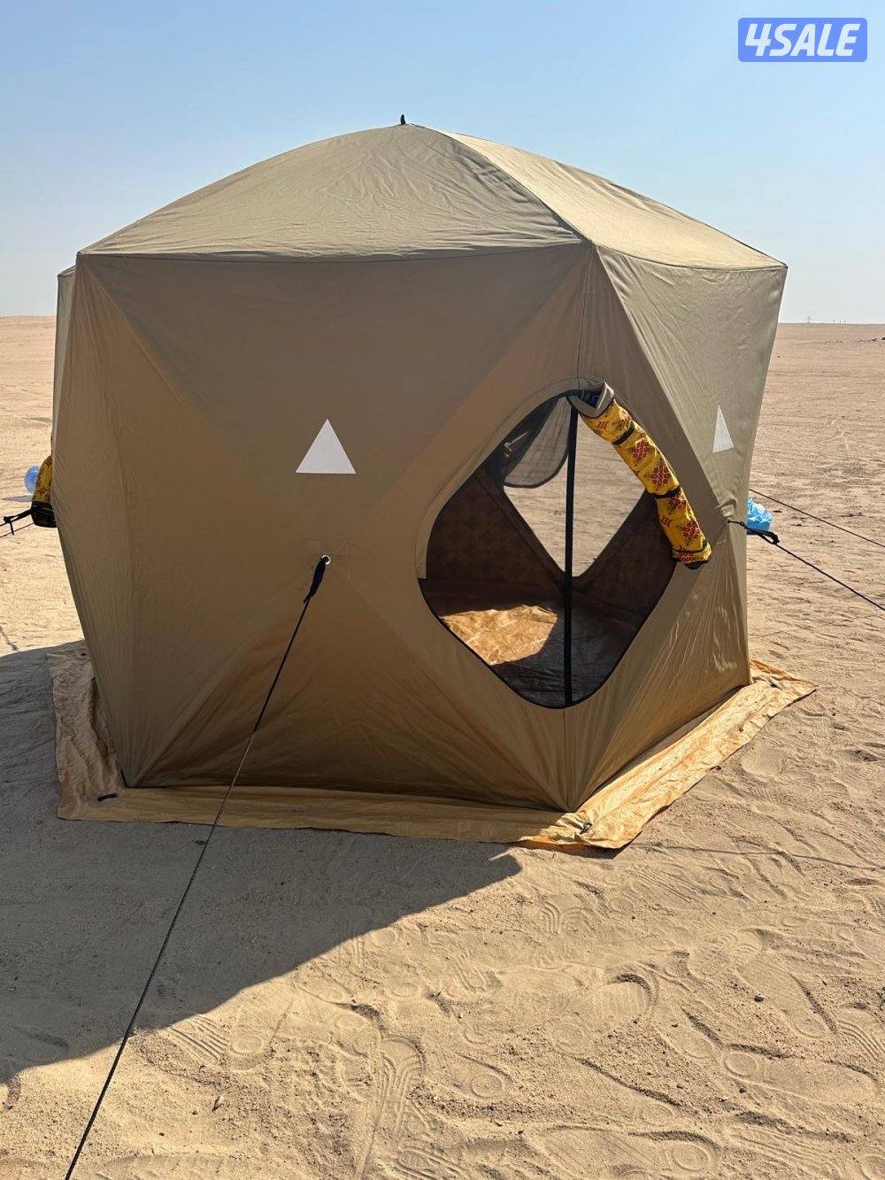 خيمه من العايش حجم ٣/٣ نظيفه حق كشتات يوجد معاه طربال للمطر2