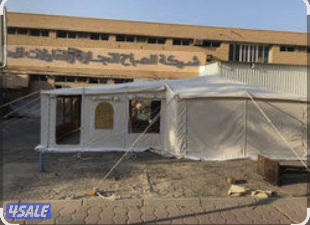 للبيع خيمة الصباح مع المشب موديل 2019 المقاس 11×50