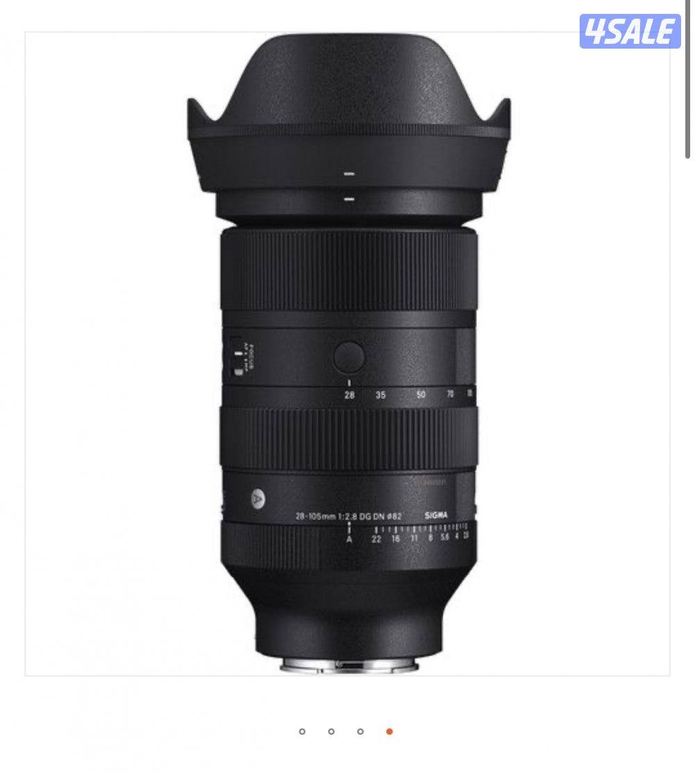للبيع عدسة سيجما لكاميرات سوني 28-105 mm F2.80