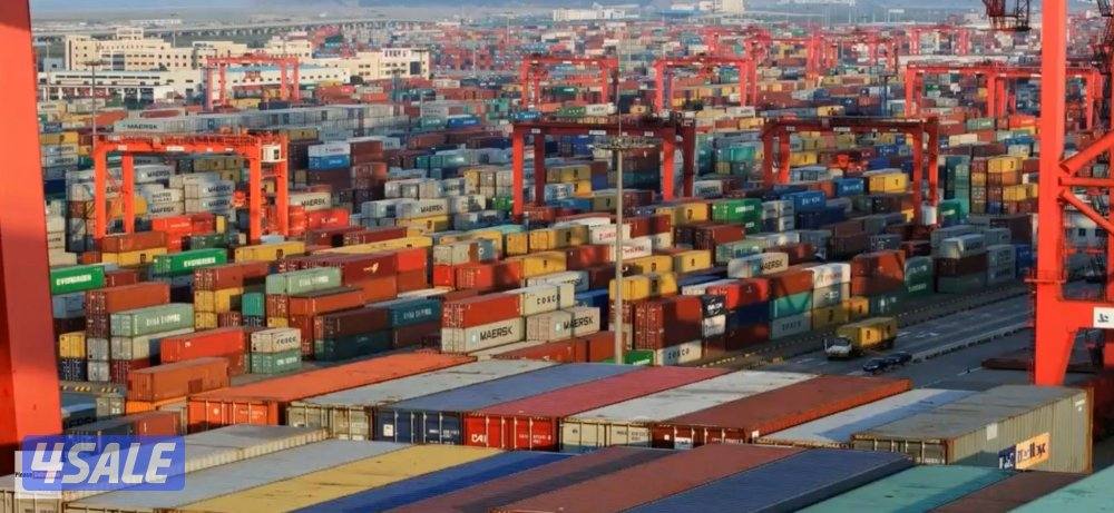 للبيع كونتينر العدد2 وحد حجمه 40سعر 800وثني حجم 12السعر 4500