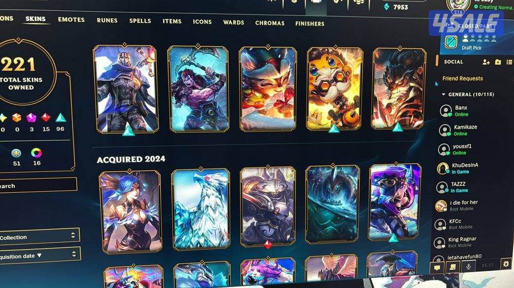 للبيع حساب ليق اوف ليجندز السعر على السوم2