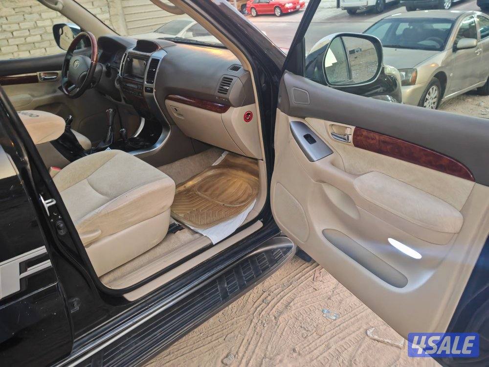 برادو 2009 سته سلندر كامل المواصفات ما عدا ثلاجه7