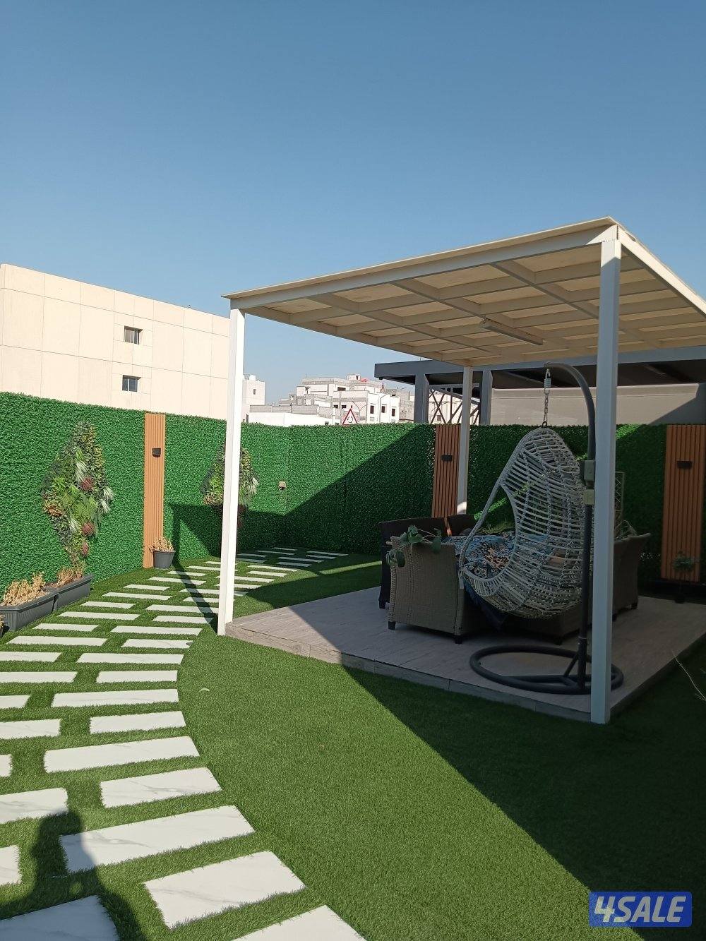 تنسيق حدائق جميع مناطق الكويت ثيل طبيعي وصناعي وسياج تركي وتمديد شبكات0