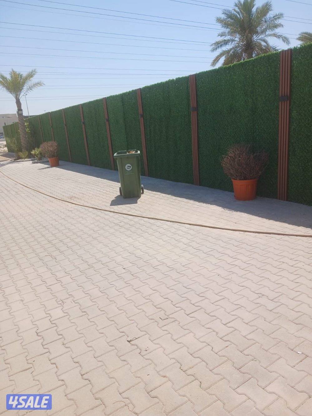 تنسيق حدائق جميع مناطق الكويت ثيل طبيعي وصناعي وسياج تركي وتمديد شبكات4