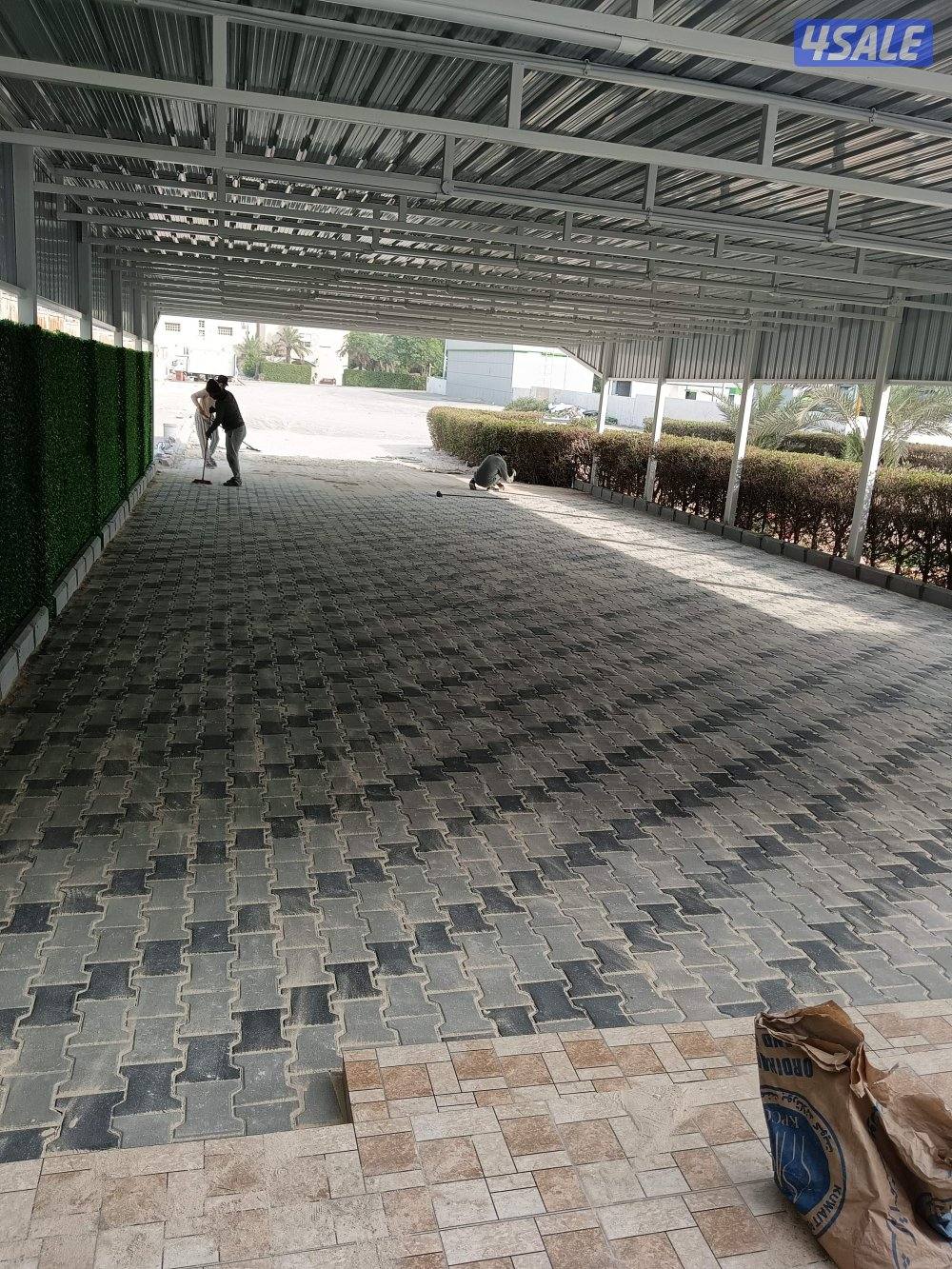 تنسيق حدائق جميع مناطق الكويت ثيل طبيعي وصناعي وسياج تركي وتمديد شبكات14