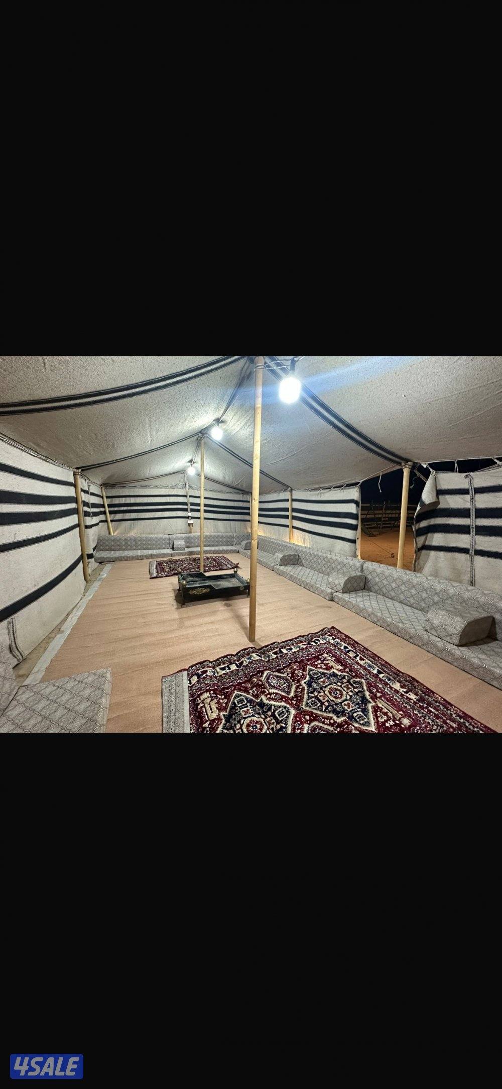للبيع مخيم كامل0