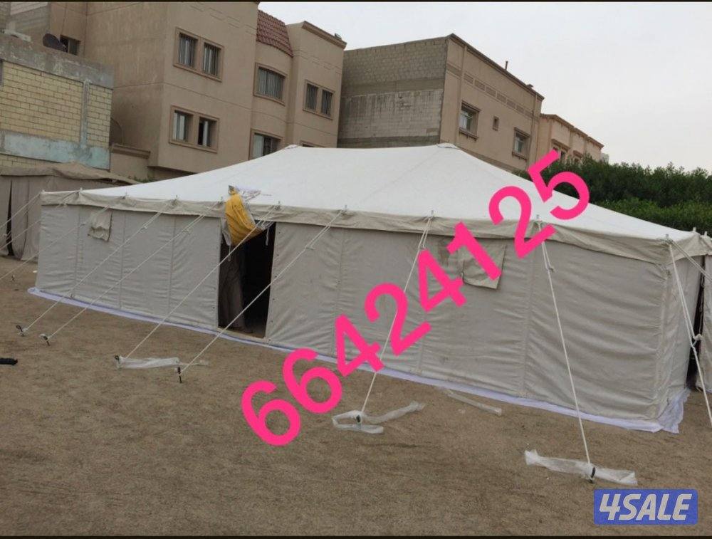 للبيع خيام جديد باكستاني ٣طبقات خام درجه اول ٢٤ ملي5