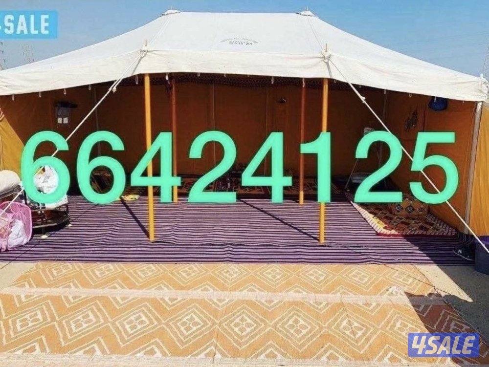 للبيع خيام جديد باكستاني ٣طبقات خام درجه اول ٢٤ ملي7