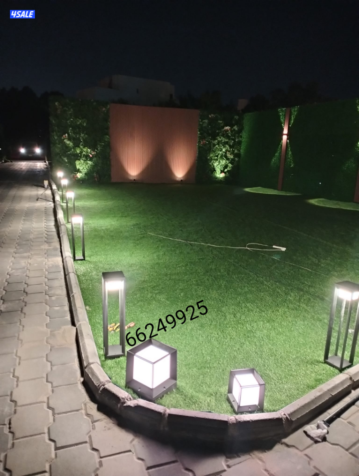 تنسيق الحدائق وتركيب السور التركى7