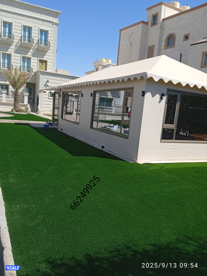 تنسيق الحدائق وتركيب السور التركى8