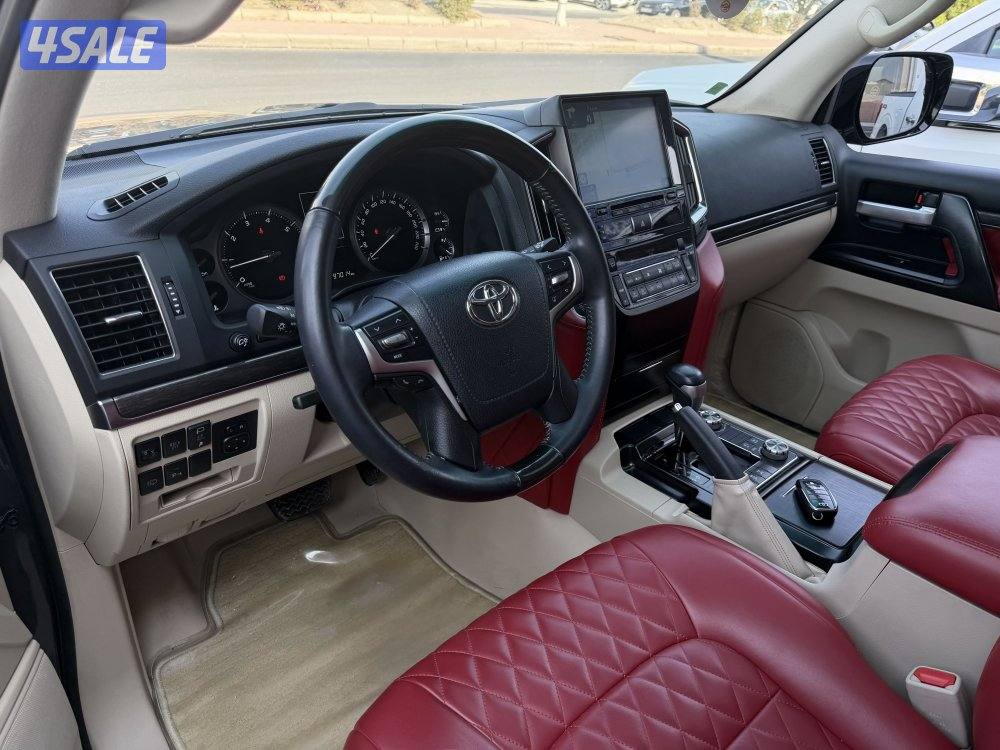 لاند كروزر قراند تورنق سقنشر 8 سلندر موديل 2021 الساير تحت الكفاله7