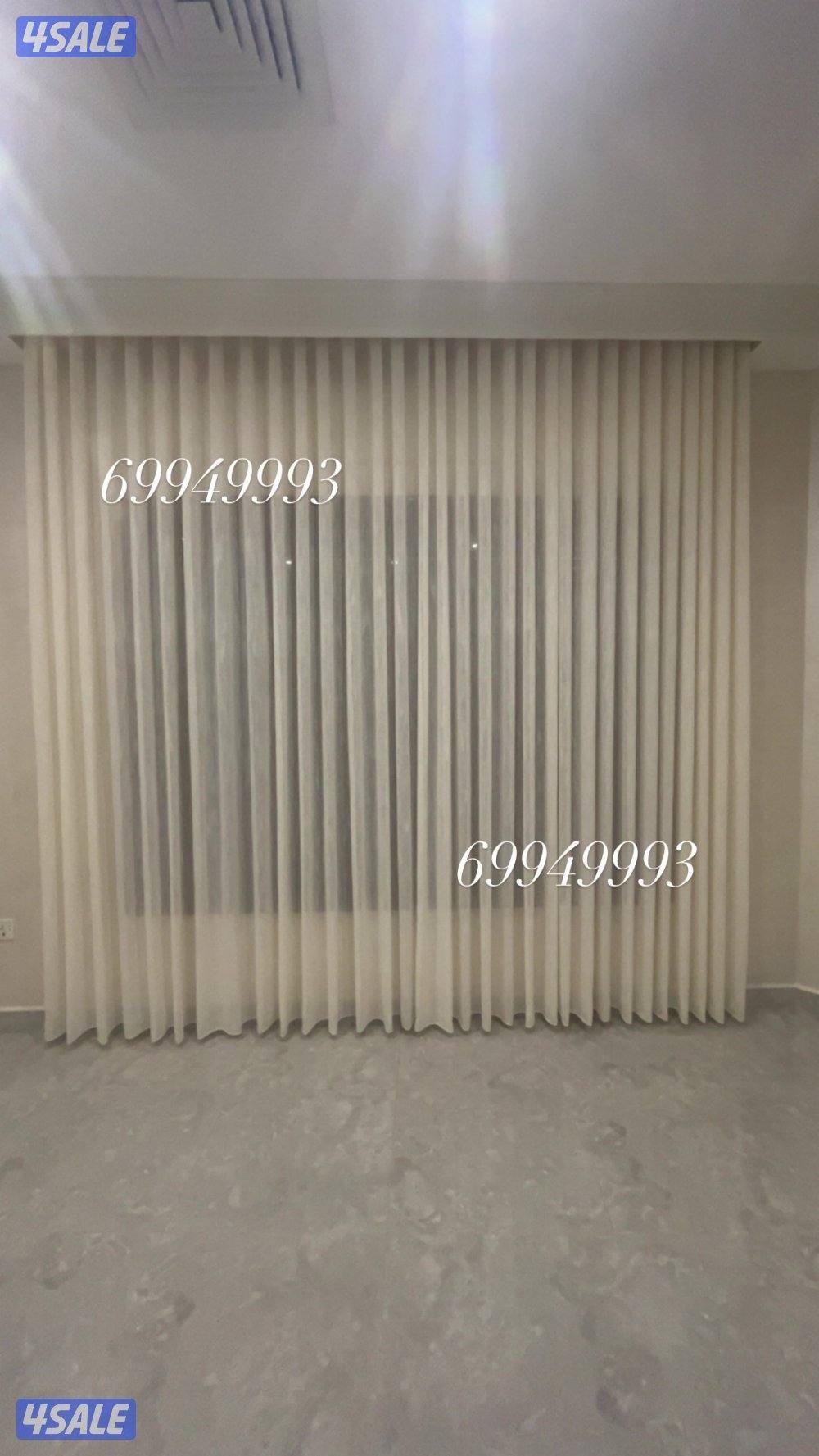 ‏تفصال ستائر ويفي لنن رول  جميع انواع الستاير1