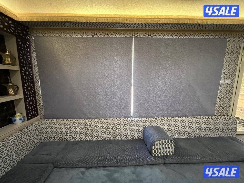 ‏تفصال ستائر ويفي لنن رول  جميع انواع الستاير3