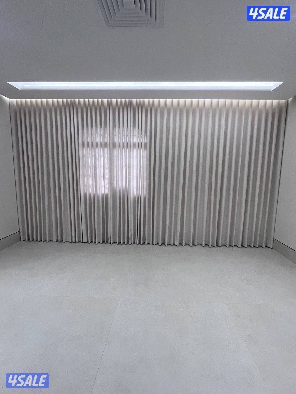 ‏تفصال ستائر ويفي لنن رول  جميع انواع الستاير9