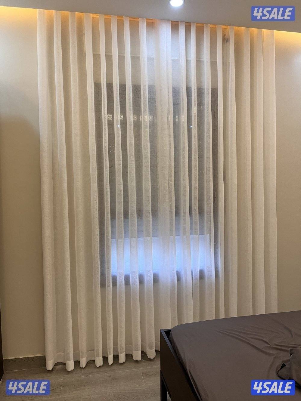 ‏تفصال ستائر ويفي لنن رول  جميع انواع الستاير12