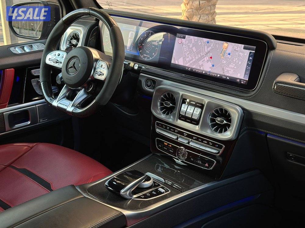 مرسيدسG63 AMG موديل2023 عداد40الف وارد الملا تحت الكفاله+الصيانه6