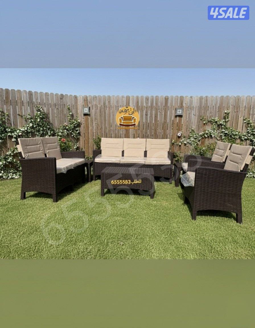 📌جلسات خارجيه للحدائق بلاستيك عالي الجوده5