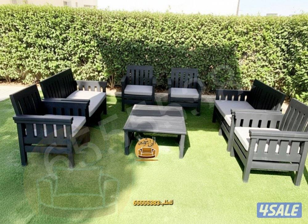 📌جلسات خارجيه للحدائق بلاستيك عالي الجوده6