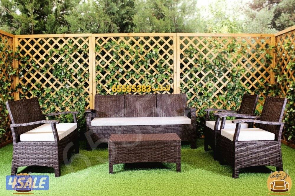 📌جلسات خارجيه للحدائق بلاستيك عالي الجوده10