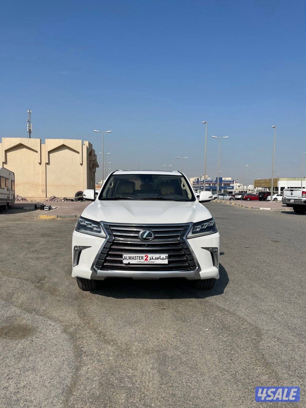 لكزس LX570  وارد الخليج صبغ الوكاله شرط الفحص1