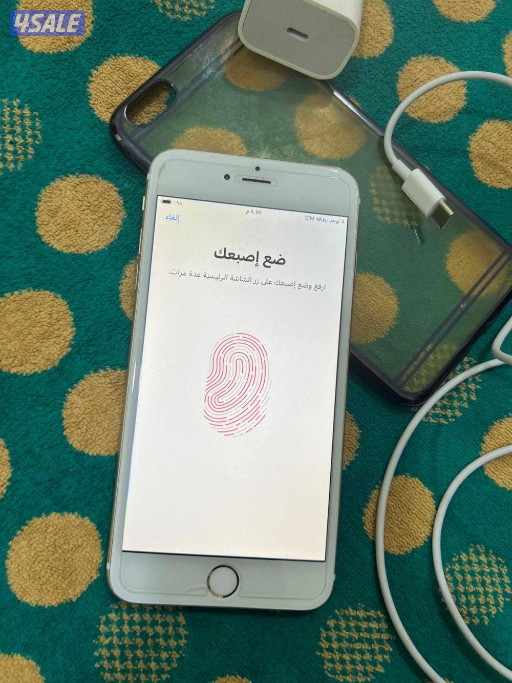 ايفون ابل 6s بلس الكبير 64 قيقا بطارية 88 نظيف وشغال تمام2
